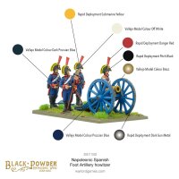 Napoleonic Spanish Foot Artillery Howitzer