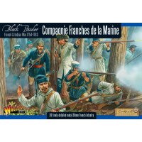 French Indian War: French Compagnie de la Marine