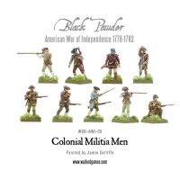 Colonial Militia Men