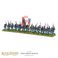 American Civil War: Infantry Regiment Advancing