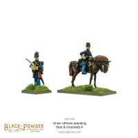 Union Officers Standing (Foot & Mounted)