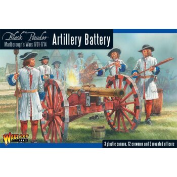 Marlboroughs Wars Artillery battery