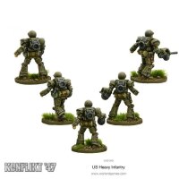 US Heavy Infantry Bazooka Team (2 Miniatures)