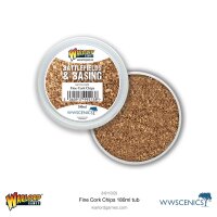 Battlefields & Basing: Large Cork Chips (180ml)