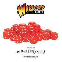 Spot Dice 10mm - Red D6 (30)