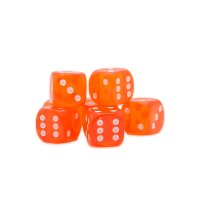 Fire Opel D6 Dice - 15mm (8)