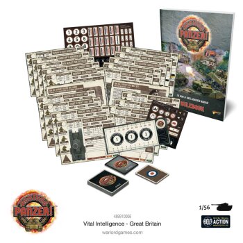 Achtung Panzer Card/Token Bundle: British (English)