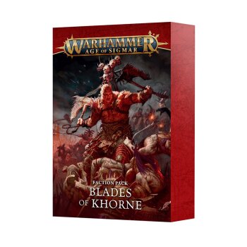 FACTION PACK: BLADES OF KHORNE (ENG)