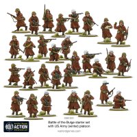 Bolt Action - Battle of the Bulge Starter Set with US Army (Winter) Platoon