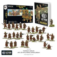 Bolt Action - Hardback Rulebook with US Army (Winter)...