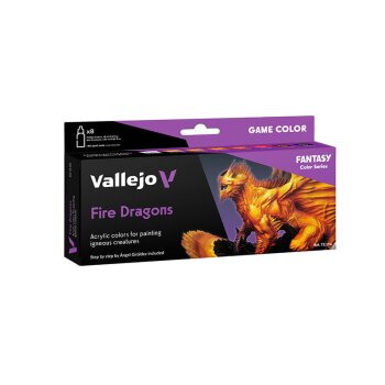 72.196 Game Color - Fire Dragons (8x18mL)