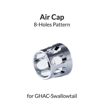 Gaahleri Airbrush 8-Holes Pattern Air Cap for GHAC-Swallowtail