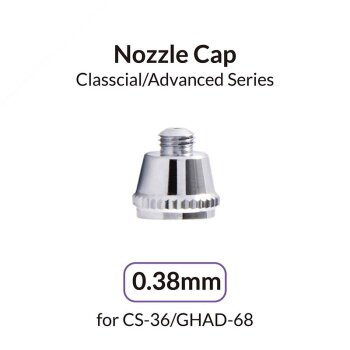 Gaahleri Airbrush 0.38mm Nozzle Cap for CS-36 & GHAD-68