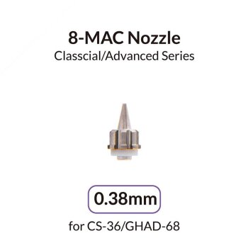 Gaahleri Airbrush 0.38mm Nozzle of Quick Self-Centering Structure for CS-36 & GHAD-68