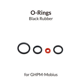 Gaahleri Airbrush Black O-Rings only for Premium Mobius