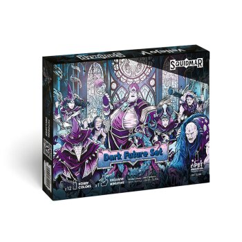 72202 Squidmar x Vallejo - Dark Future Paint Set (12x18mL)