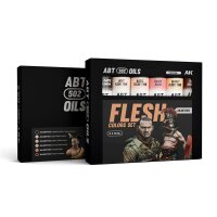 FLESH COLORS SET - ABT 502 OILS (6x20mL)