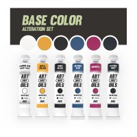 BASE COLOR ALTERATION SET - ABT 502 OILS (6x20mL)