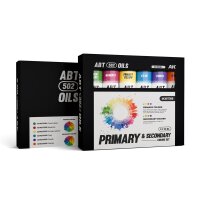 PRIMARY & SECONDARY COLORS SET - ABT 502 OILS (6x20mL)