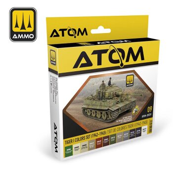 ATOM Tiger I Colors Set (1942-1945) (12x20mL)