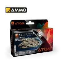 ATOM Gravity Set 5 - Grey (6x20mL)