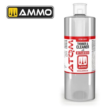 ATOM Thinner and Cleaner with Retarder (400ml)