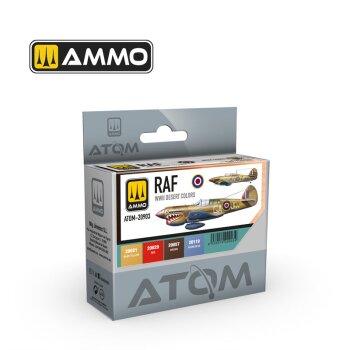 ATOM RAF WWII Desert Colors Set (4x20mL)