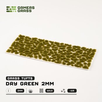 Tufts Dry Green 2mm