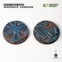 Spaceship Corridor  Round 60mm (x2)