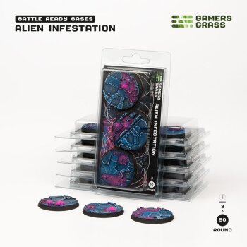 Alien Infestation  Round 50mm (x3)