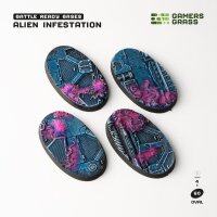 Alien Infestation  Oval 60mm (x4)