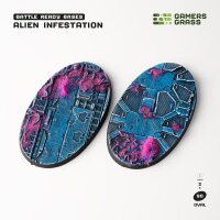 Alien Infestation  Oval 90mm (x2)