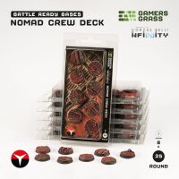 Nomad Crew Deck Round 25mm (8x)