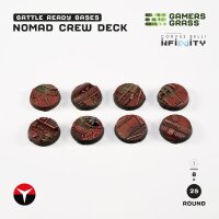 Nomad Crew Deck Round 25mm (8x)