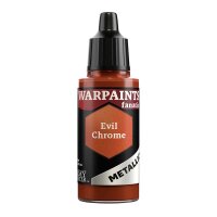 Warpaints Fanatic Metallic: Evil Chrome (6x18mL)