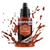 Warpaints Fanatic Metallic: Evil Chrome (6x18mL)