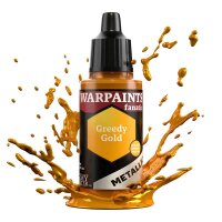 Warpaints Fanatic Metallic: Greedy Gold (6x18mL)