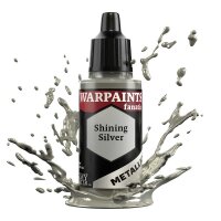 Warpaints Fanatic Metallic:  Shining Silver (6x18mL)