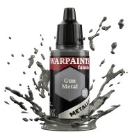 Warpaints Fanatic Metallic: Gun Metal (6x18mL)