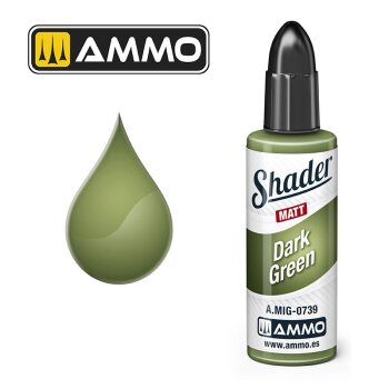 MATT SHADER Dark Green
 (10ml)