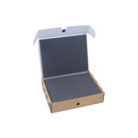 Half-size small box with 40mm raster foam