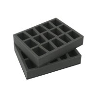 Half-sized medium box for 30 miniatures on 40mm bases (new)