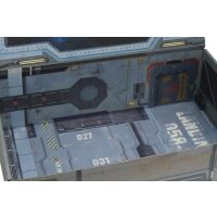 Strike Force Box with additional metal plate attached to the inside lid (Sci-fi)