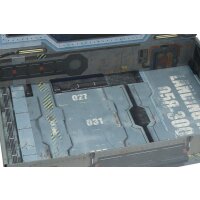 Vanguard Box with additional metal plate attached to the inner back side  (Sci-fi)