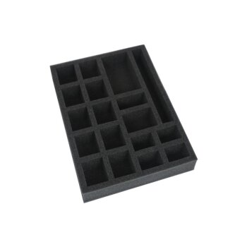 Foam tray for tokens, measures and dice