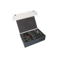 Foam tray for tokens, measures and dice