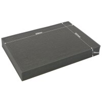 Full-size 50mm deep raster foam tray