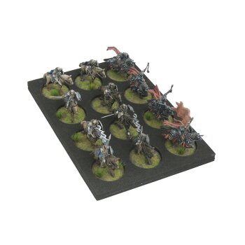 Tray for cavalry miniatures