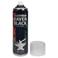 Colour Forge Spray: Raven Black (500ml)