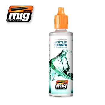 Acrylic paint PRIMER White ONE SHOT (60ml) Mig - A.MIG-2022